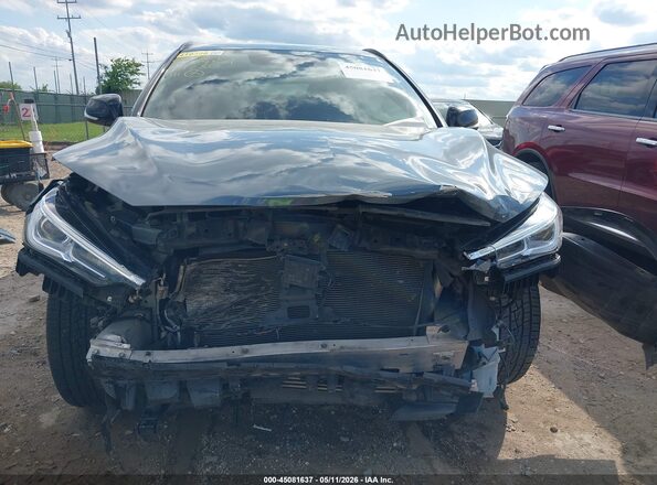 3PCAJ5J39NF101280 2022 INFINITI QX55 Blue Սալոնի հետևի տեսք