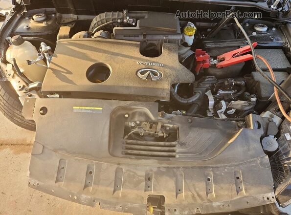 3PCAJ5JR0RF107561 2024 INFINITI QX55 Black Engine compartment view