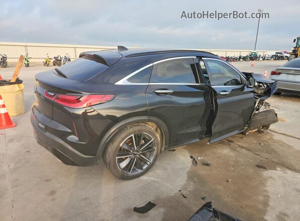 3PCAJ5JR0RF107561 2024 INFINITI QX55 Black Rear right