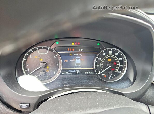 3PCAJ5JR0RF107561 2024 INFINITI QX55 Black Instrument cluster view