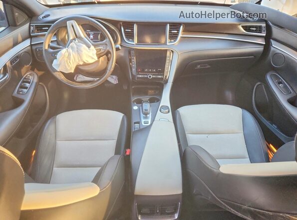 3PCAJ5JR0RF107561 2024 INFINITI QX55 Black Dashboard view