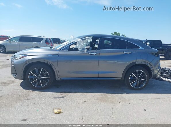 3PCAJ5JR1RF108623 2024 INFINITI QX55 Gray 360 interior view