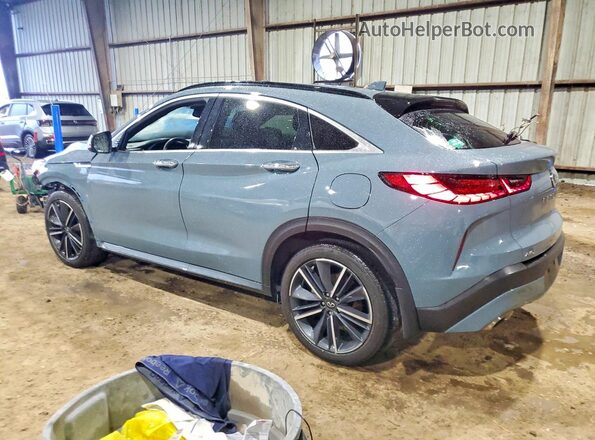 3PCAJ5JR4PF105518 2023 INFINITI QX55 Blue Trasero izquierdo