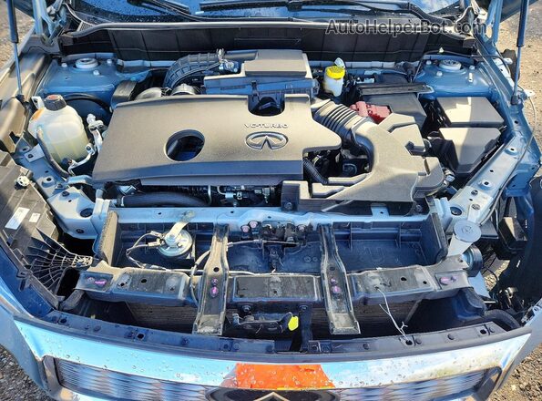 3PCAJ5JR8SF103098 2025 INFINITI QX55 Blue Widok wnętrza z tyłu