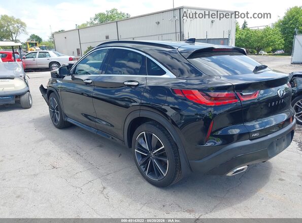 3PCAJ5JR9PF114795 2023 INFINITI QX55 Black უკანა მარცხენა