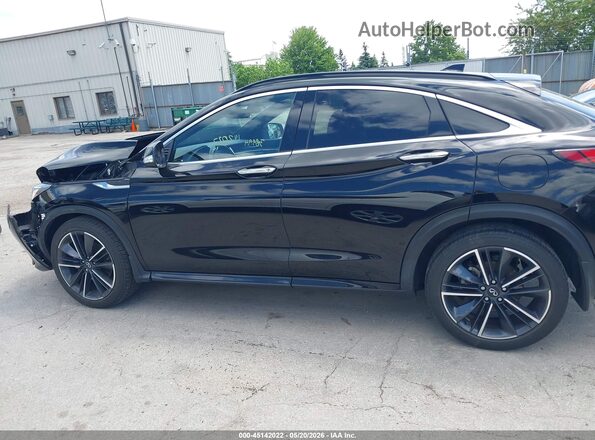 3PCAJ5JR9PF114795 2023 INFINITI QX55 Black სალონის 360-გრადუსიანი ხედი