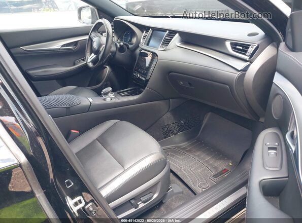 3PCAJ5JR9PF114795 2023 INFINITI QX55 Black წინა სალონის ხედი