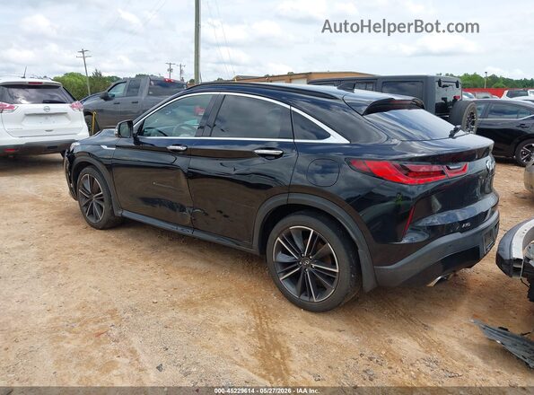 3PCAJ5K30NF100596 2022 INFINITI QX55 Black Задня ліва чверть