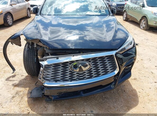 3PCAJ5K30NF100596 2022 INFINITI QX55 Black Вид ззаду
