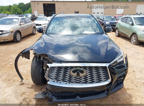 3PCAJ5K30NF100596 2022 INFINITI QX55 Black Вид щитка приладів