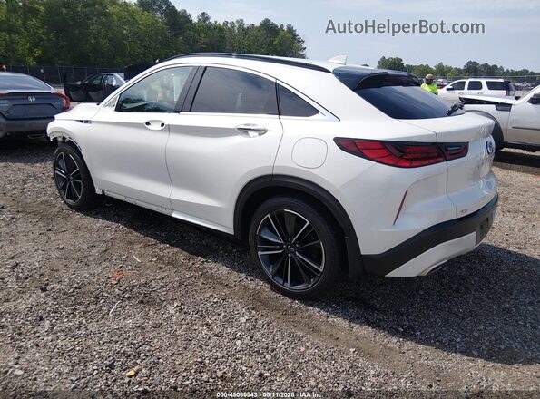 3PCAJ5K30NF102977 2022 INFINITI QX55 White Հետևի ձախ