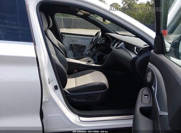 3PCAJ5K30NF102977 2022 INFINITI QX55 White Սալոնի դիմացի տեսք