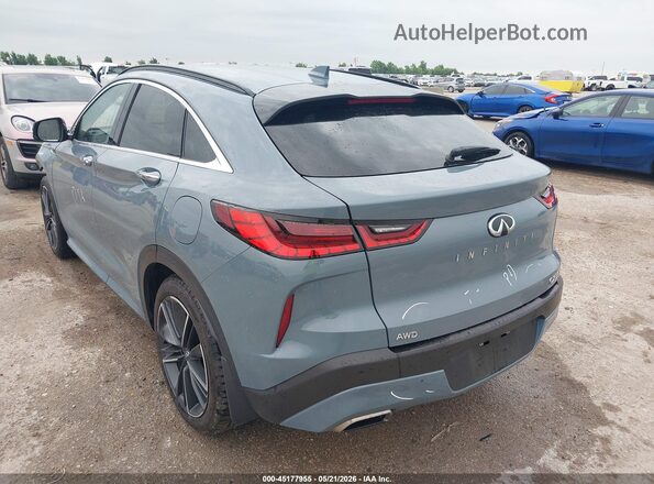 3PCAJ5K37NF104001 2022 INFINITI QX55 Gray Rear left
