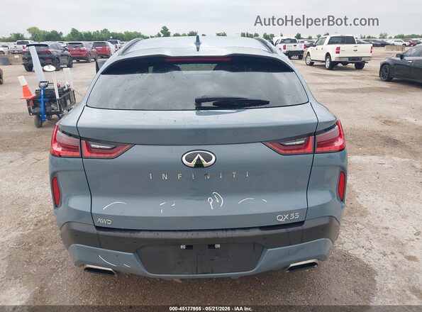 3PCAJ5K37NF104001 2022 INFINITI QX55 Gray 