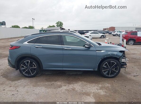 3PCAJ5K37NF104001 2022 INFINITI QX55 Gray 360 interior view