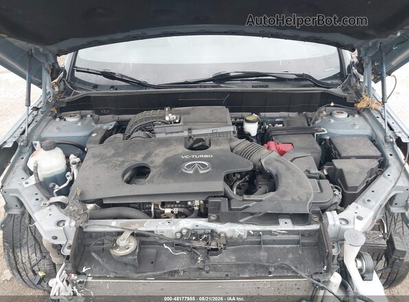 3PCAJ5K37NF104001 2022 INFINITI QX55 Gray Rear view