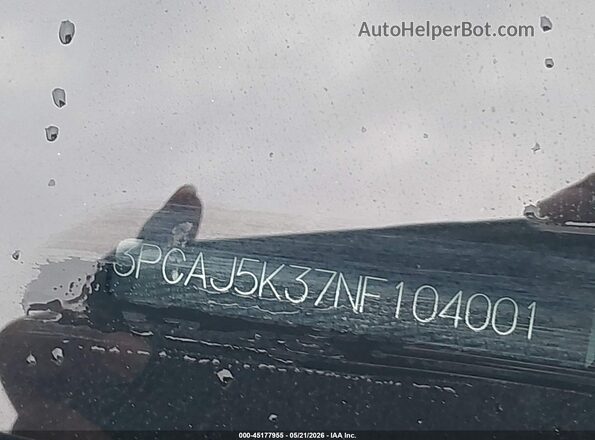 3PCAJ5K37NF104001 2022 INFINITI QX55 Gray 