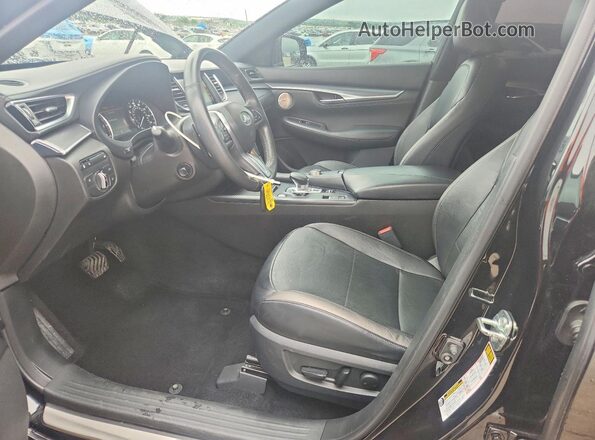 3PCAJ5K39NF100581 2022 INFINITI QX55 Black Vista interior delantera