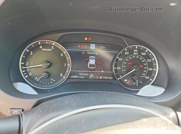 3PCAJ5KR1RF109527 2024 INFINITI QX55 Black Vista del cuadro de instrumentos