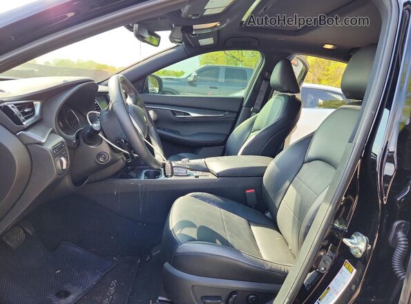 3PCAJ5KR1RF109527 2024 INFINITI QX55 Black Vista interior delantera