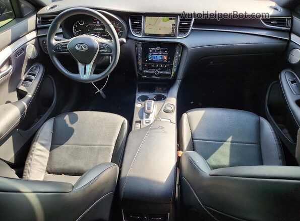 3PCAJ5KR1RF109527 2024 INFINITI QX55 Black Vista del salpicadero