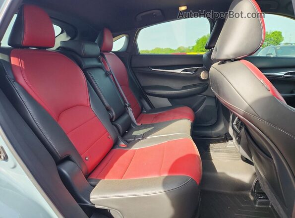 3PCAJ5LR1PF103528 2023 INFINITI QX55 Blue Vista interior trasera