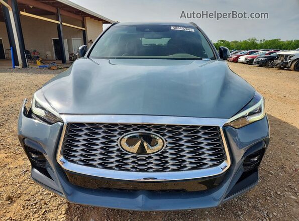 3PCAJ5LR1PF103528 2023 INFINITI QX55 Blue Vista frontal