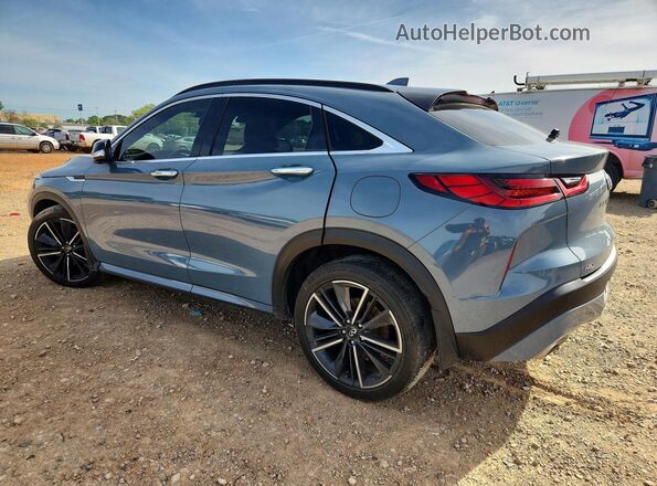 3PCAJ5LR1PF103528 2023 INFINITI QX55 Blue Trasero izquierdo