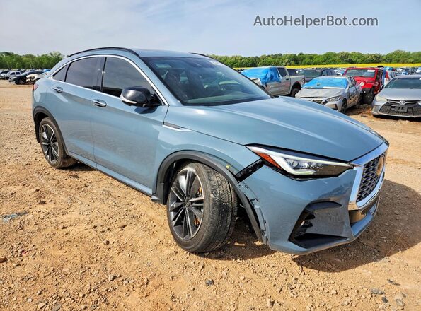 3PCAJ5LR1PF103528 2023 INFINITI QX55 Blue Delantero derecho
