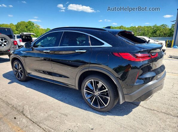 3PCAJ5LR1PF114903 2023 INFINITI QX55 Black Rear left