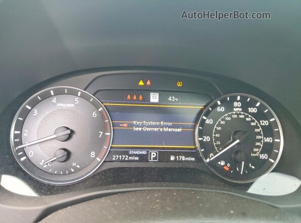 3PCAJ5LR1RF101328 2024 INFINITI QX55 Gray Սարքավորումների վահանակի տեսք