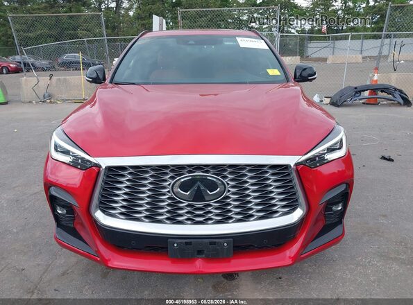 3PCAJ5LR6PF103864 2023 INFINITI QX55 Red Սալոնի հետևի տեսք