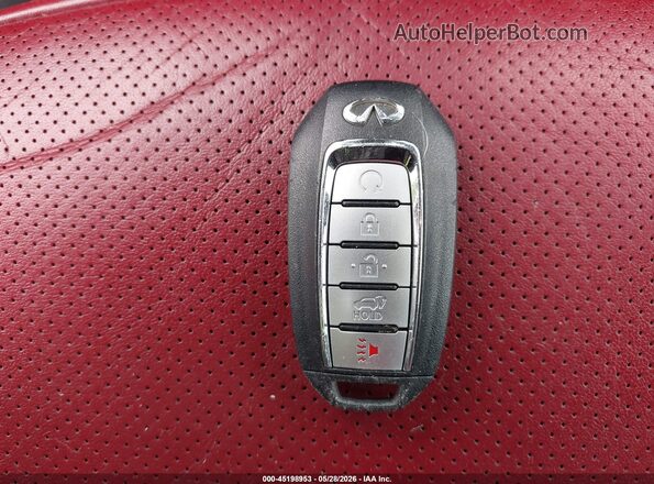 3PCAJ5LR6PF103864 2023 INFINITI QX55 Red Առջևի վահանակի տեսք