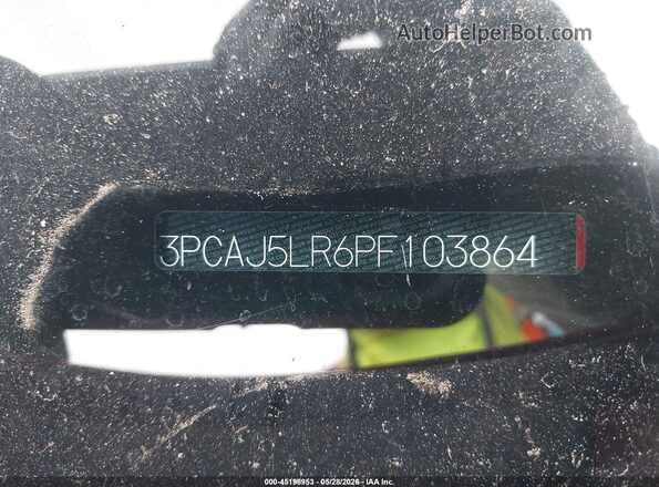 3PCAJ5LR6PF103864 2023 INFINITI QX55 Red 