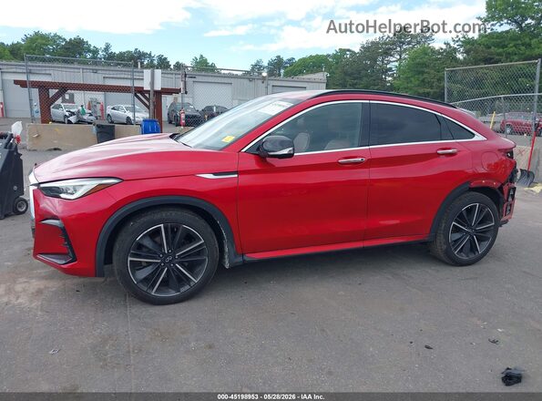 3PCAJ5LR6PF103864 2023 INFINITI QX55 Red 