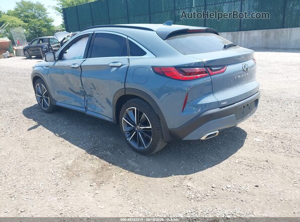 3PCAJ5LR6RF108758 2024 INFINITI QX55 Blue Trasero izquierdo
