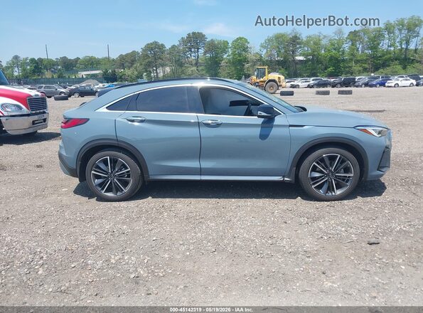 3PCAJ5LR6RF108758 2024 INFINITI QX55 Blue Vista interior trasera