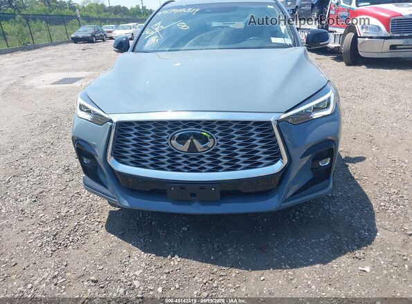 3PCAJ5LR6RF108758 2024 INFINITI QX55 Blue Vista del cuadro de instrumentos