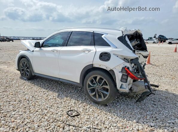 3PCAJ5M10KF100900 2019 INFINITI QX50 White 