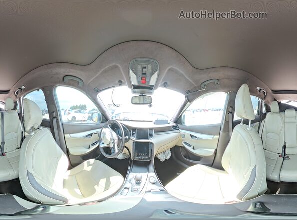 3PCAJ5M10KF100900 2019 INFINITI QX50 White 