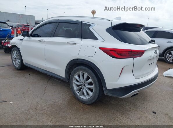 3PCAJ5M10KF125909 2019 INFINITI QX50 Белый Задняя левая четверть