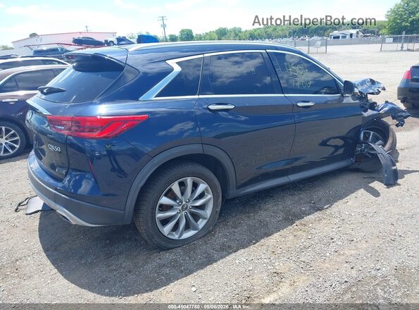 3PCAJ5M10KF134772 2019 INFINITI QX50 Blue Trasero derecho