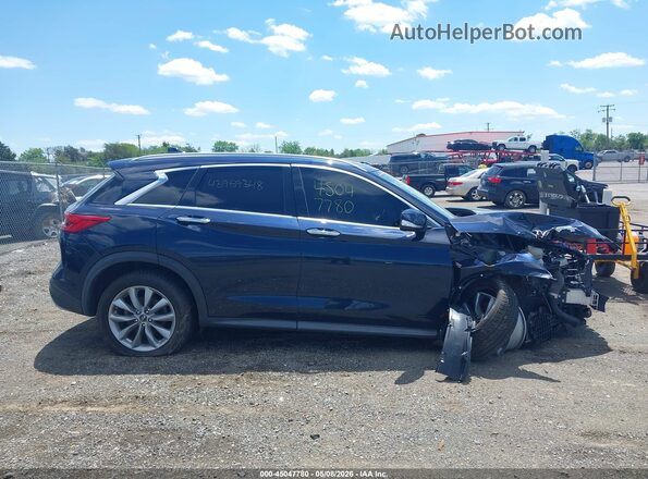 3PCAJ5M10KF134772 2019 INFINITI QX50 Blue Vista interior trasera