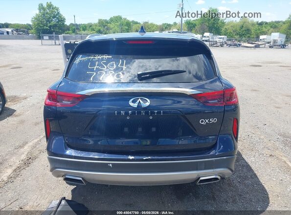 3PCAJ5M10KF134772 2019 INFINITI QX50 Blue 