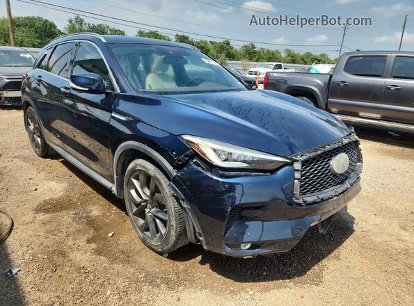 3PCAJ5M12KF109940 2019 INFINITI QX50 Blue 