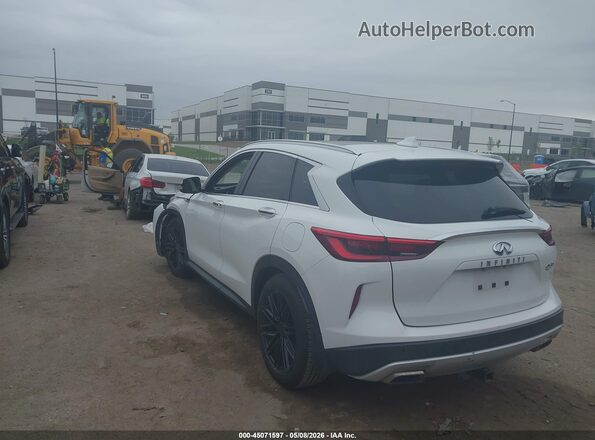 3PCAJ5M13LF101184 2020 INFINITI QX50 Белый Задняя левая четверть