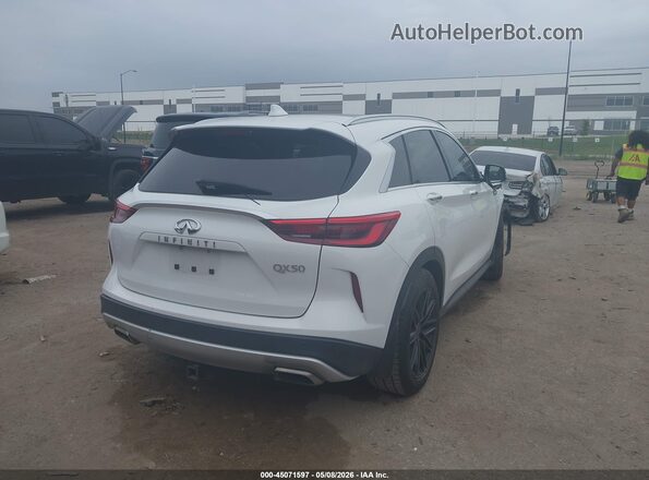 3PCAJ5M13LF101184 2020 INFINITI QX50 Белый Задняя правая четверть