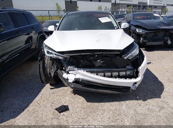 3PCAJ5M13LF101184 2020 INFINITI QX50 Белый Вид спереди