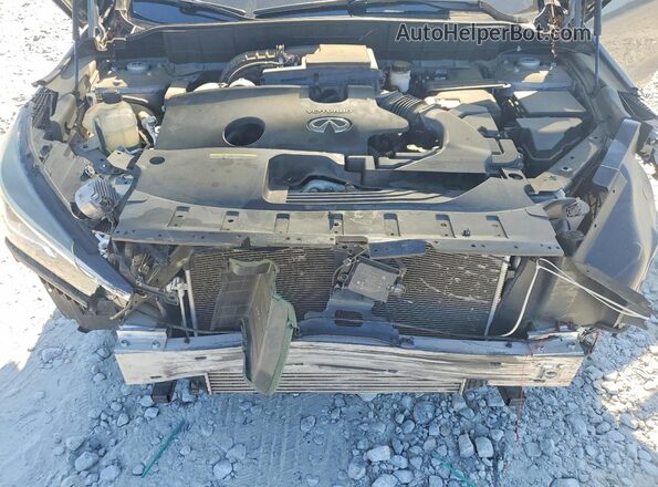 3PCAJ5M14KF138002 2019 INFINITI QX50 Gray Vista del compartimento del motor
