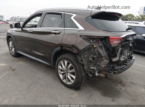 3PCAJ5M14LF110170 2020 INFINITI QX50 Коричневый Задняя левая четверть